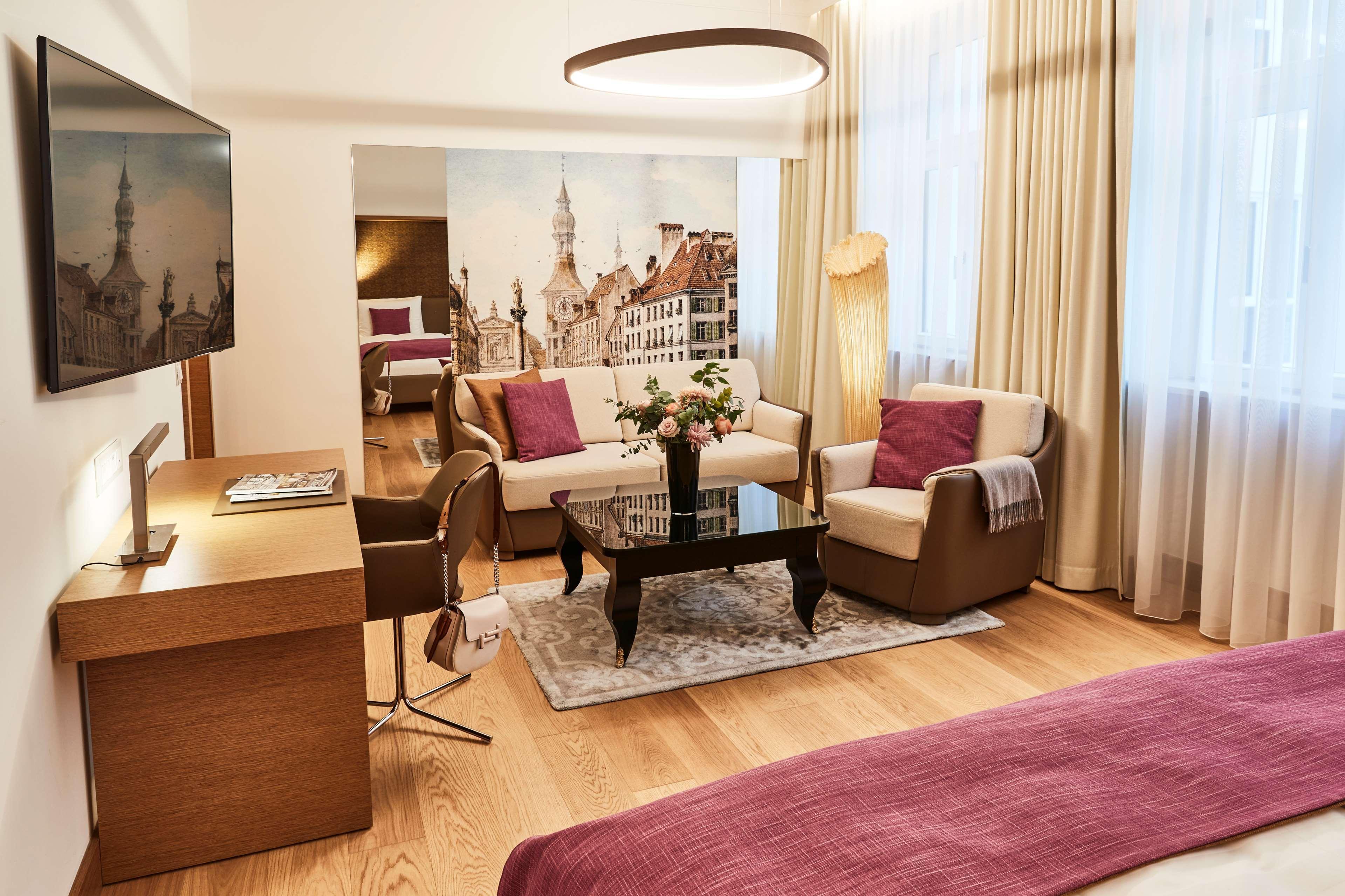 Vier Jahreszeiten Kempinski Muenchen Eksteriør bilde Suite